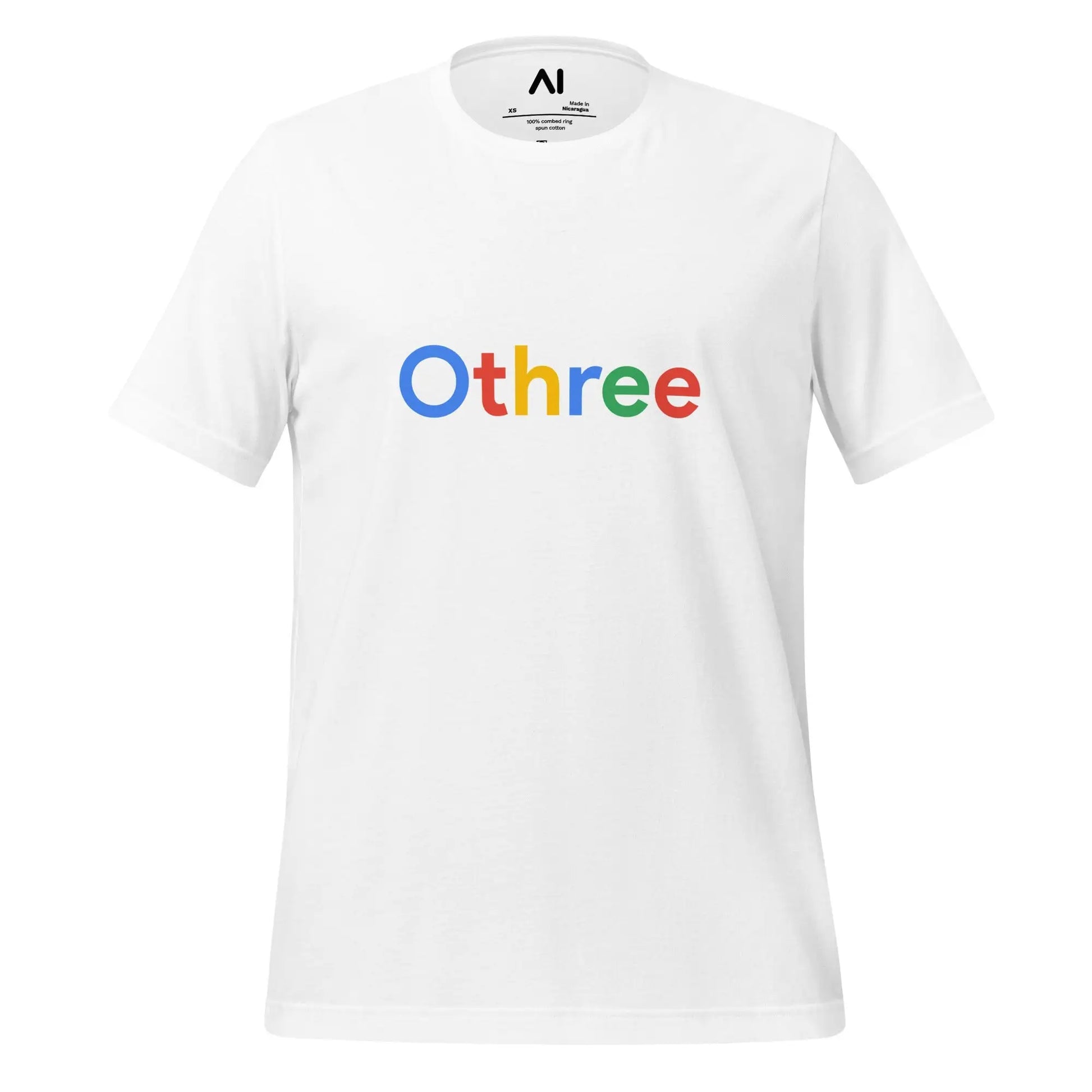 Othree Search Logo T-Shirt (unisex) - White / M