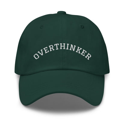 OVERTHINKER Embroidered Cap - Spruce - AI Store