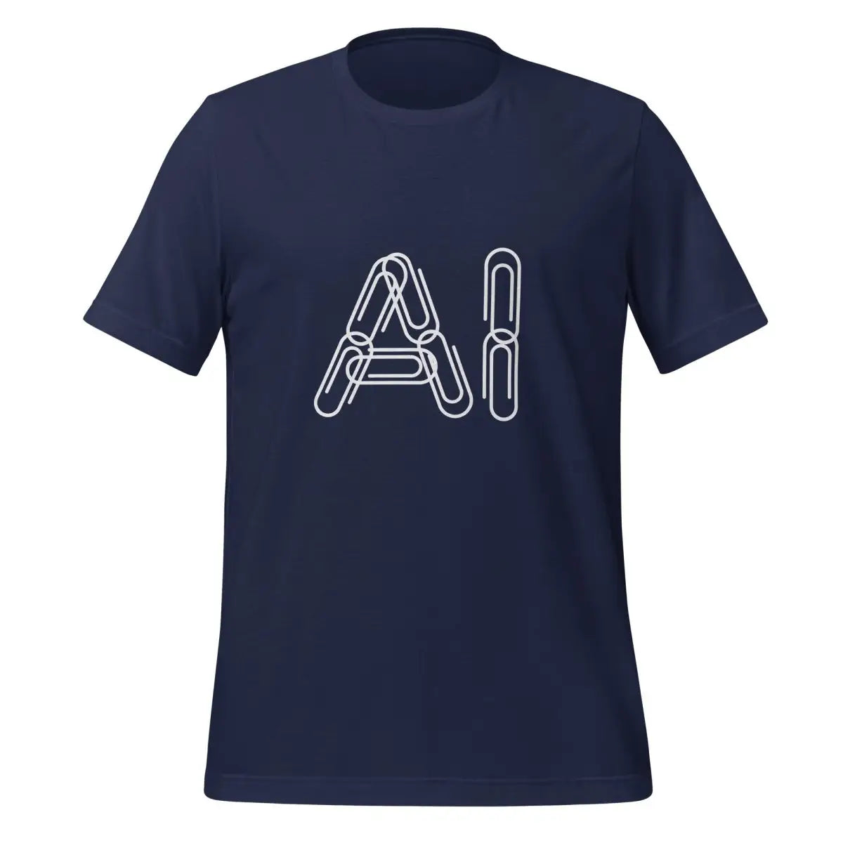 Paper Clips AI T-Shirt (unisex) - Navy / M