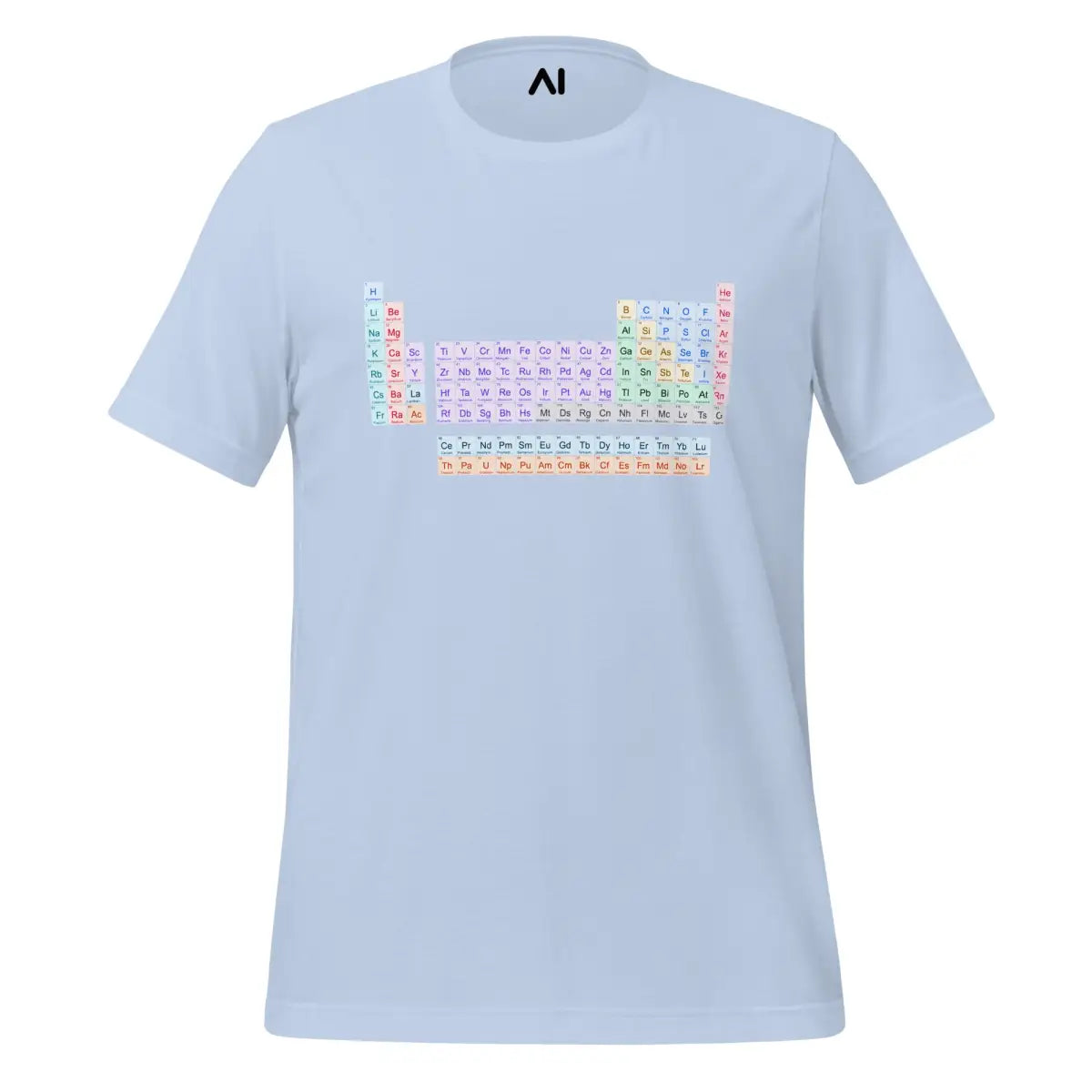 Periodic Table T-Shirt (unisex) - Baby Blue / M