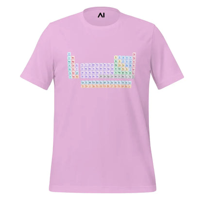 Periodic Table T-Shirt (unisex) - Lilac / M