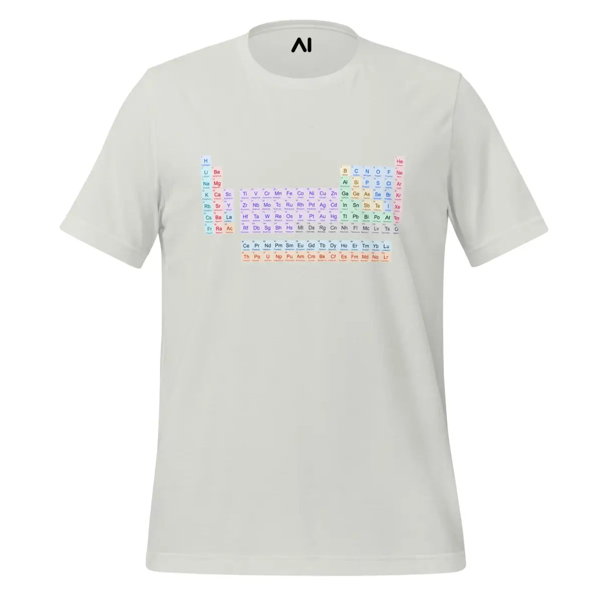 Periodic Table T-Shirt (unisex) - Silver / M