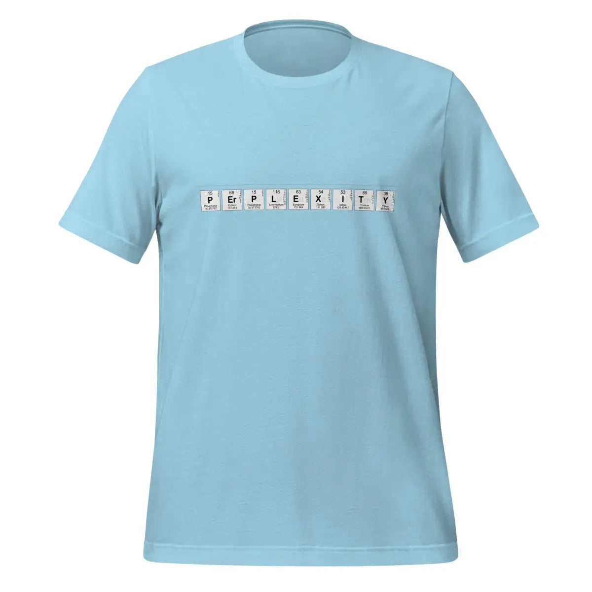 Perplexity Chemical Elements T-Shirt (unisex) - Ocean Blue / M