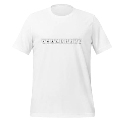 Perplexity Chemical Elements T-Shirt (unisex) - White / M