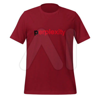 perplexity Chocolate Spread T-Shirt (unisex) - Cardinal / M