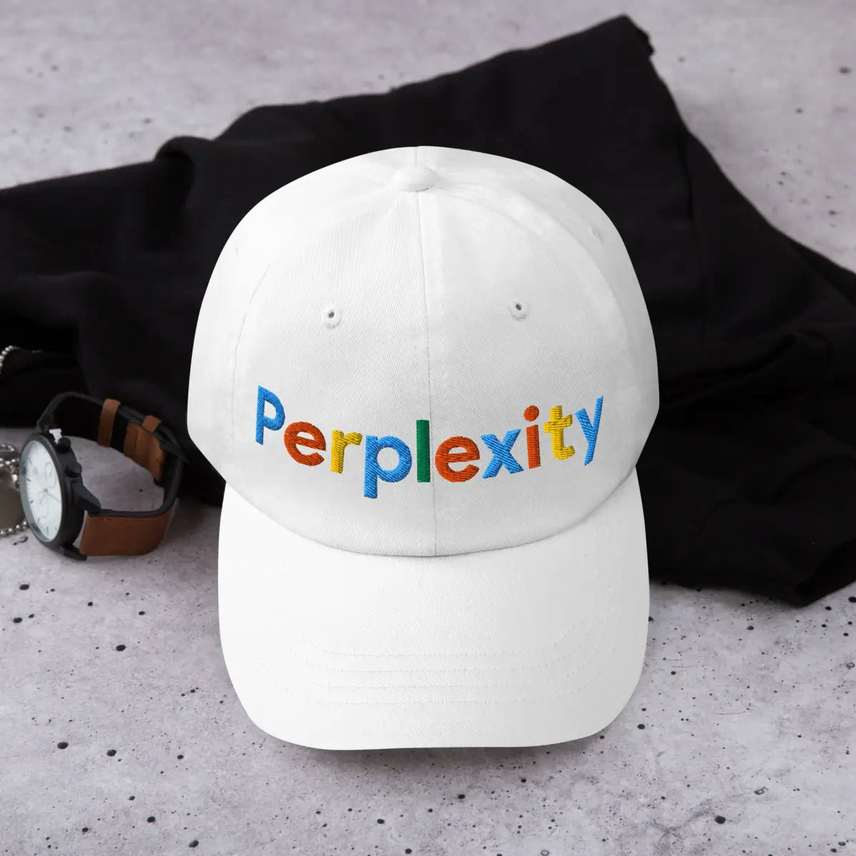 Perplexity Search Logo Cap 2