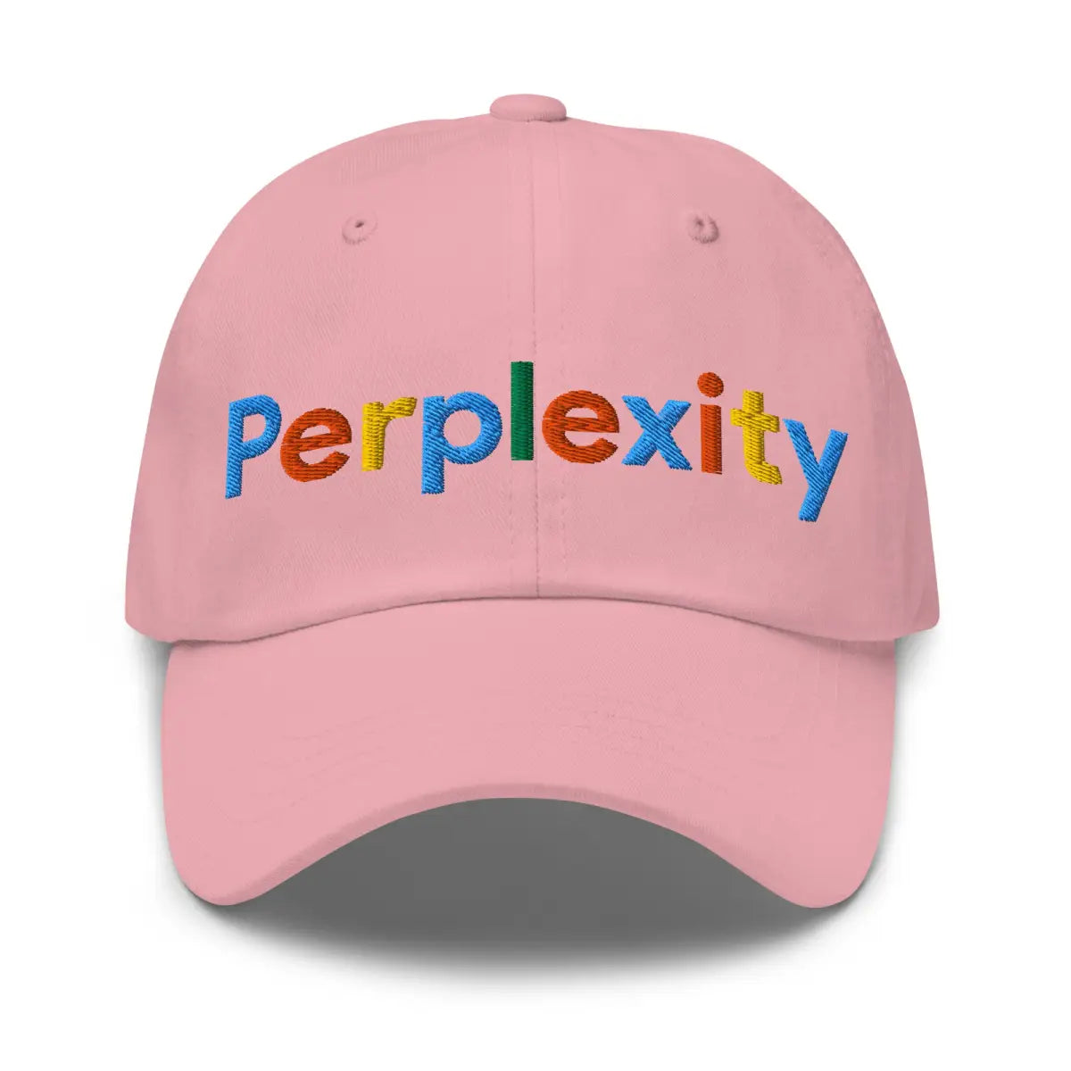 Perplexity Search Logo Cap 2 - Pink