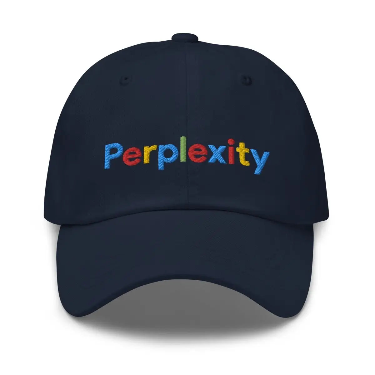 Perplexity Search Logo Cap - Navy