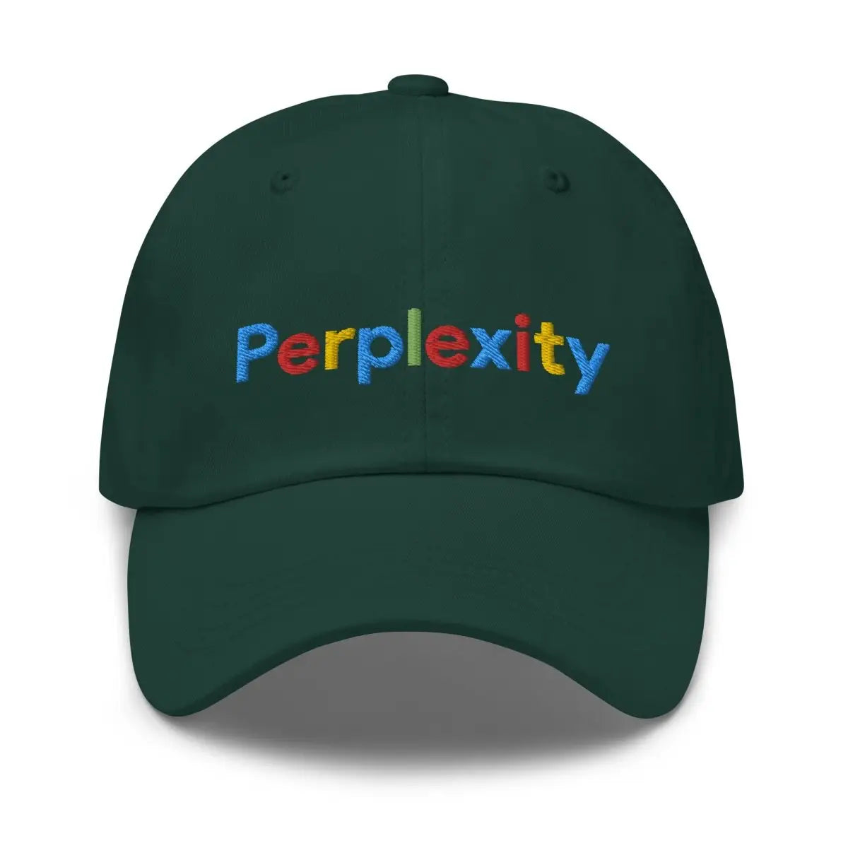 Perplexity Search Logo Cap - Spruce