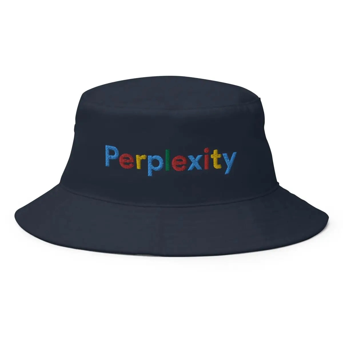 The Perplexity Search Logo Hat Navy.