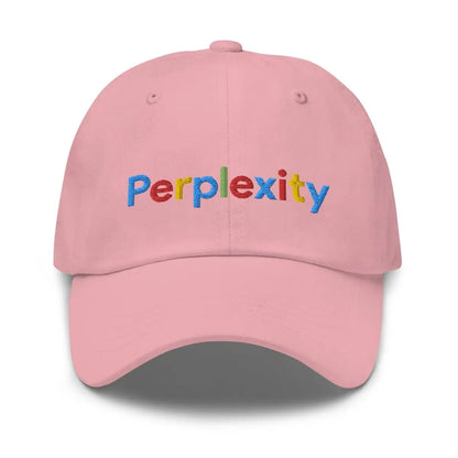 Perplexity Search Logo Cap - Pink