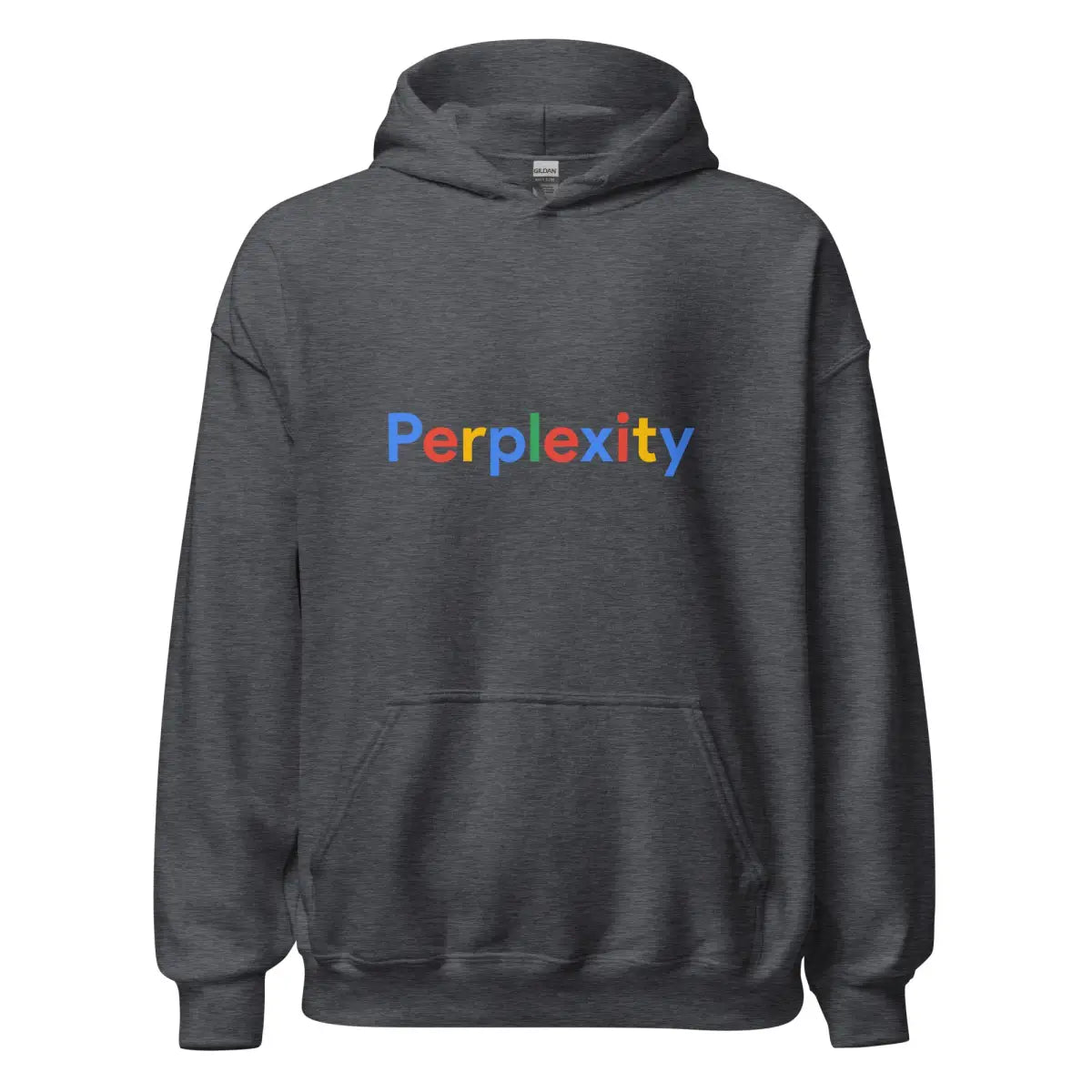 Perplexity Search Logo Hoodie (unisex) - Dark Heather / M