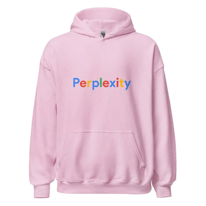 Perplexity Search Logo Hoodie (unisex) - Light Pink / M