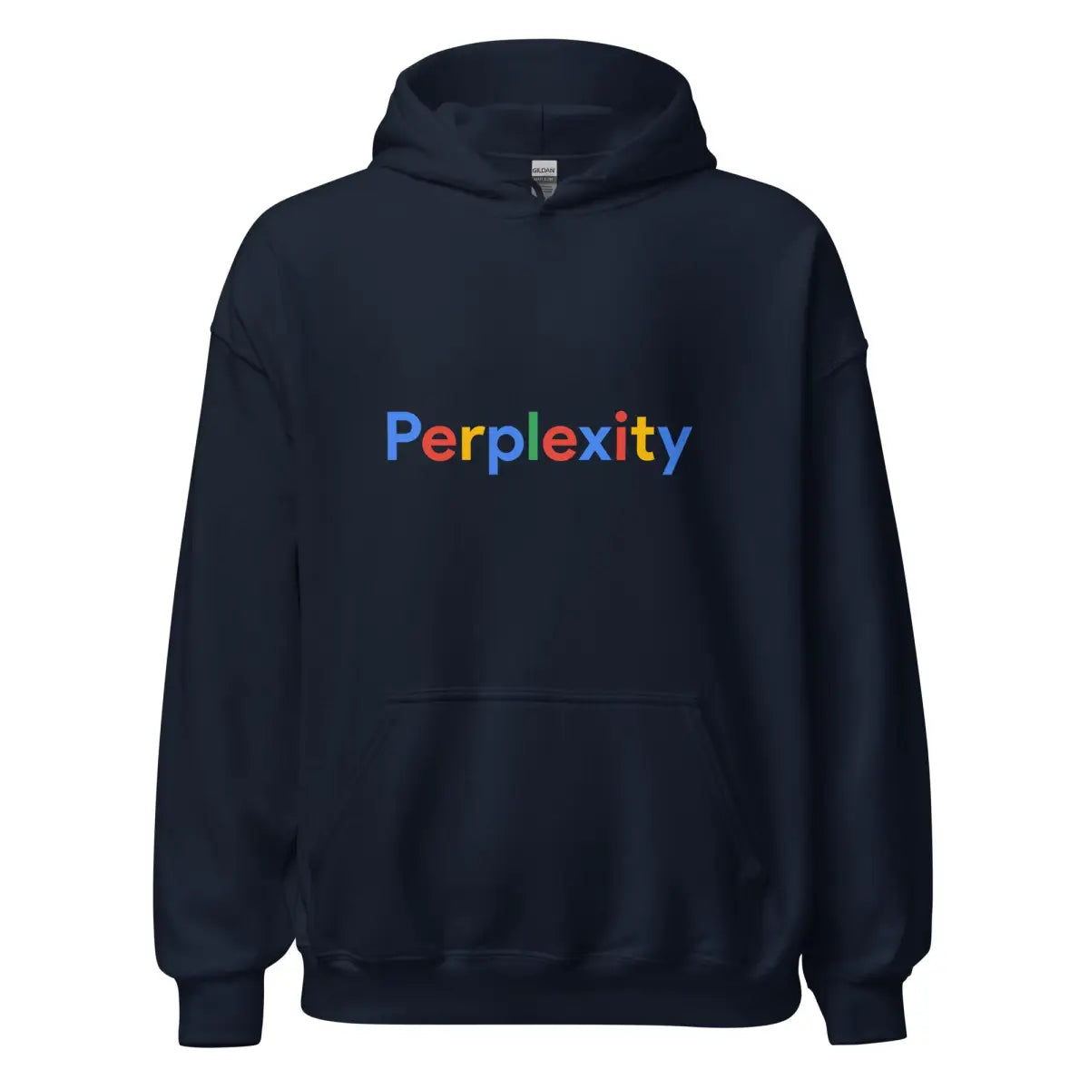 Perplexity Search Logo Hoodie (unisex) - Navy / M