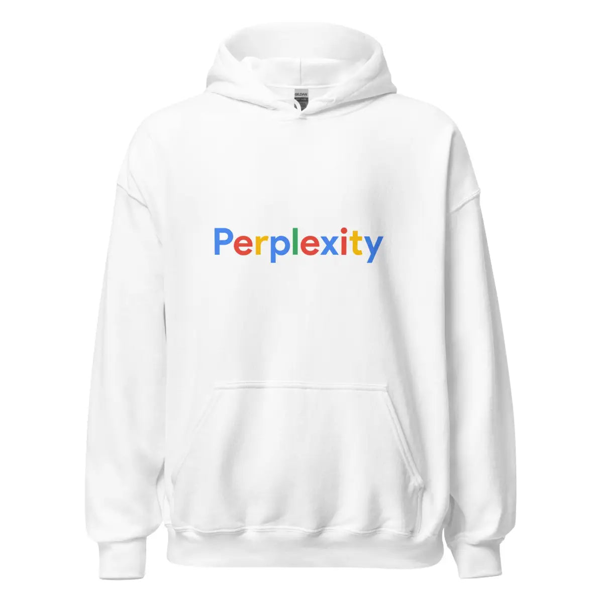 Perplexity Search Logo Hoodie (unisex) - White / M