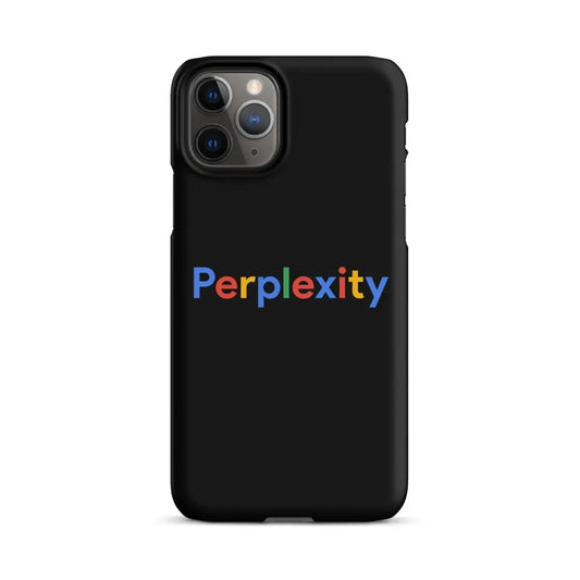 The Perplexity Search Logo Snap Case for Iphone® Iphone 11 Pro.