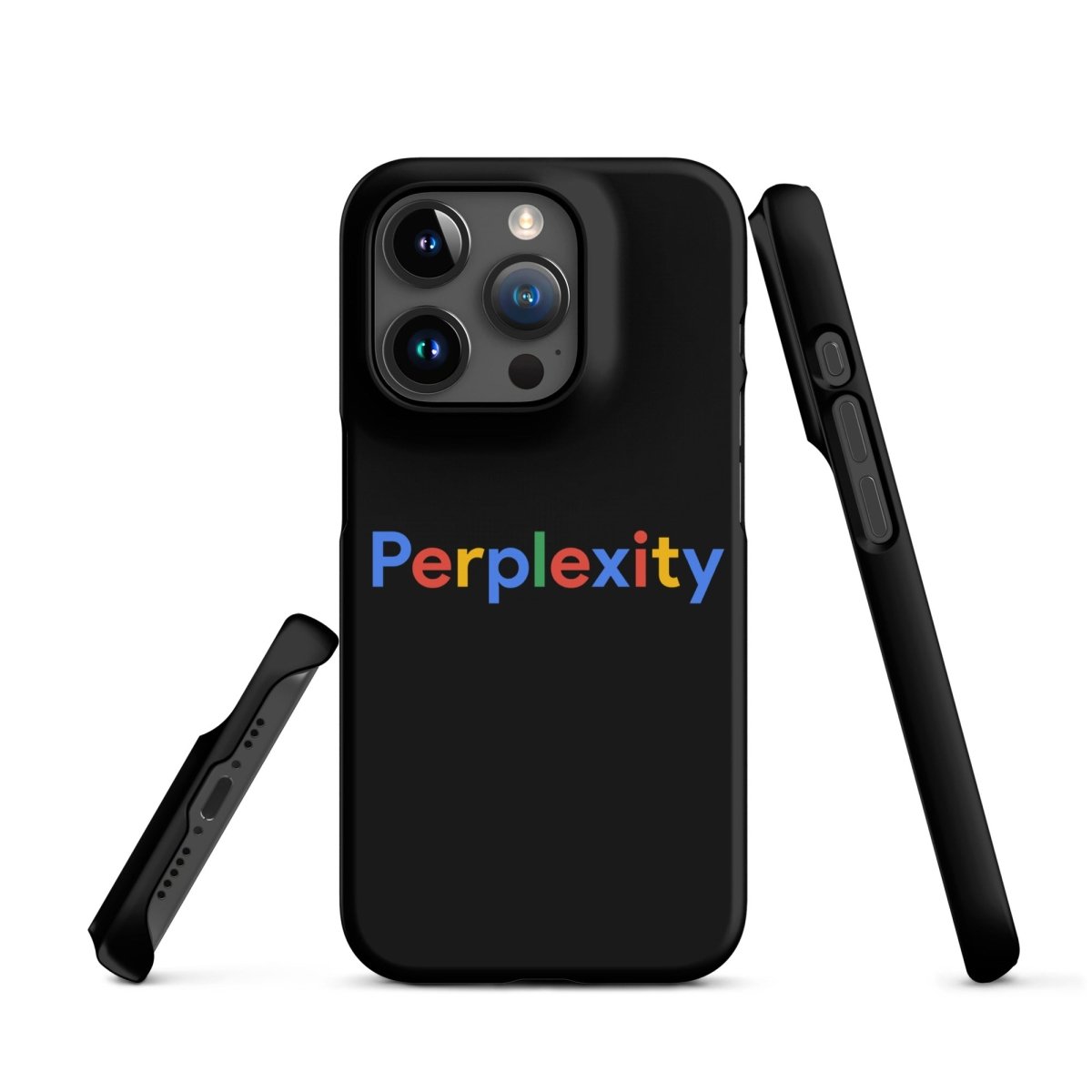 Perplexity Search Logo Snap Case for iPhone® - iPhone 15 Pro - AI Store