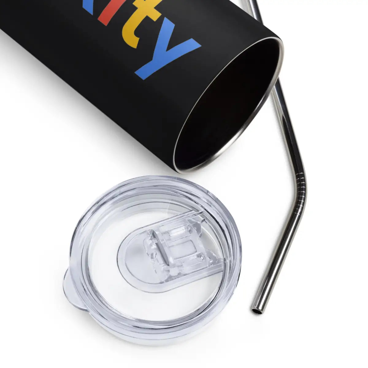 Perplexity Search Logo Stainless Steel Tumbler