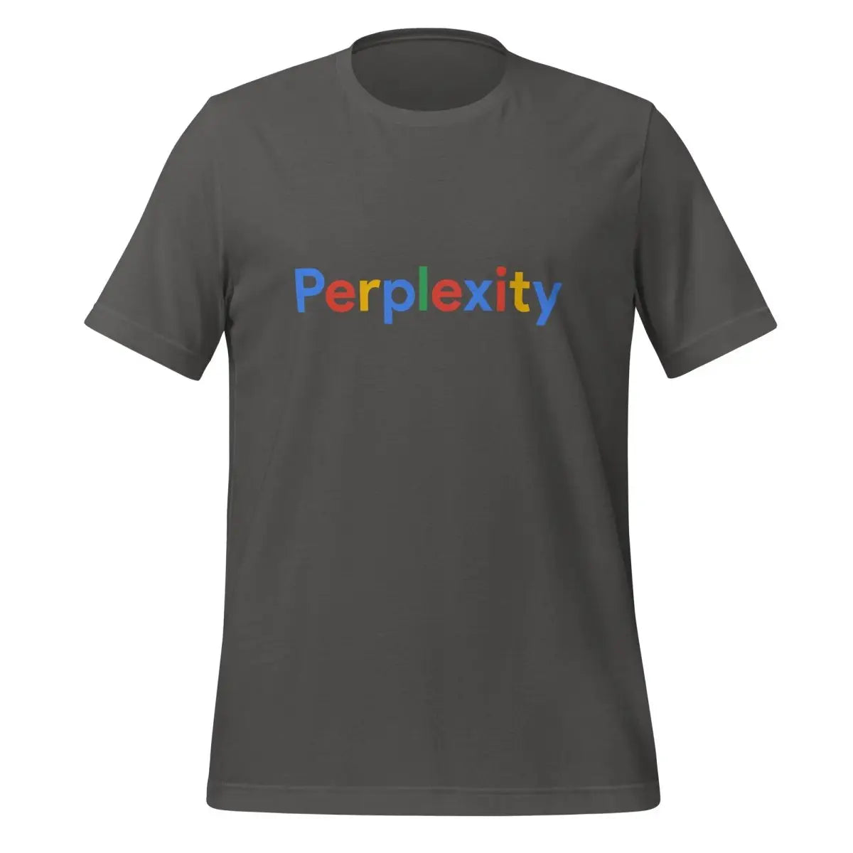 Perplexity Search Logo T-Shirt (unisex) - Asphalt / M