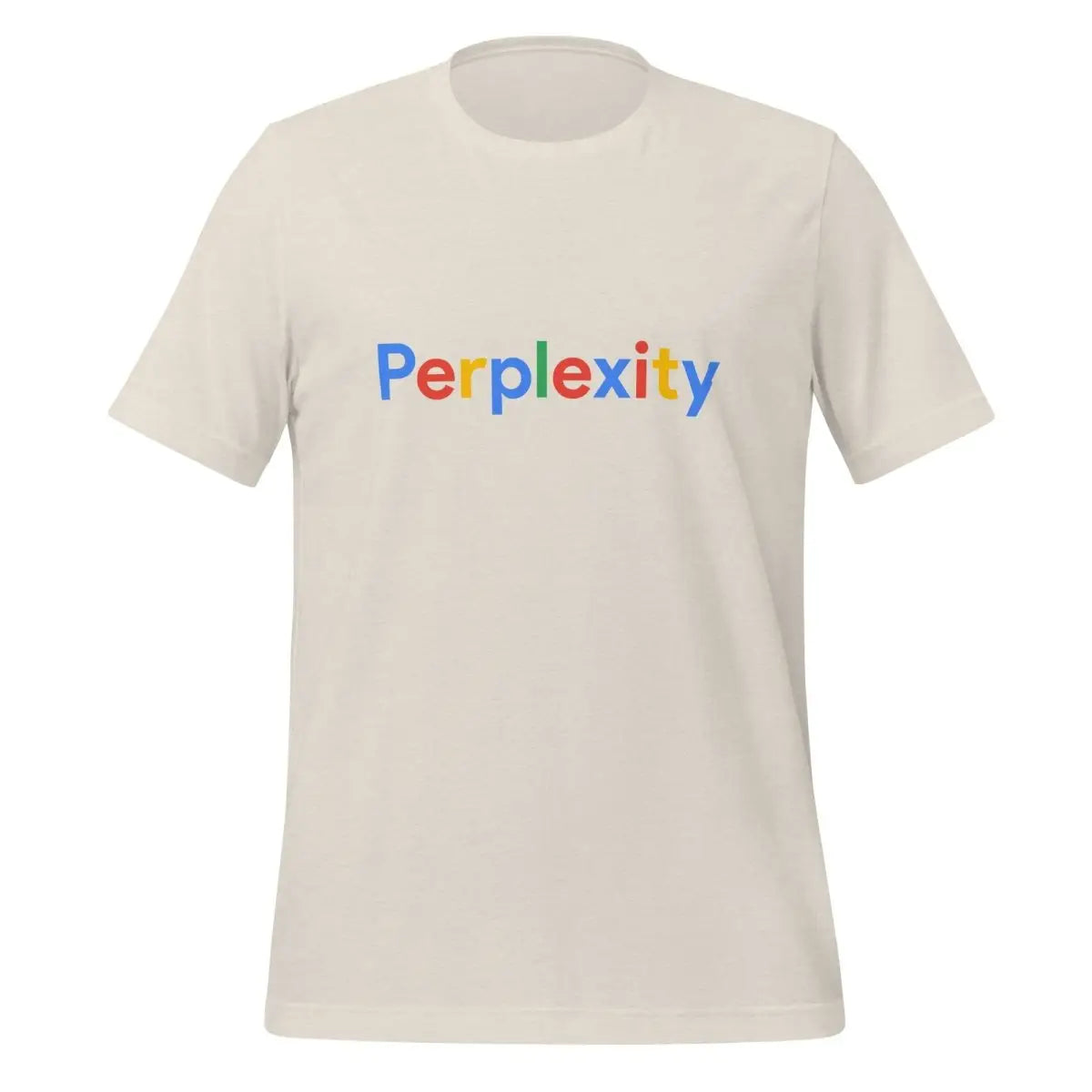 Perplexity Search Logo T-Shirt (unisex) - Heather Dust / M