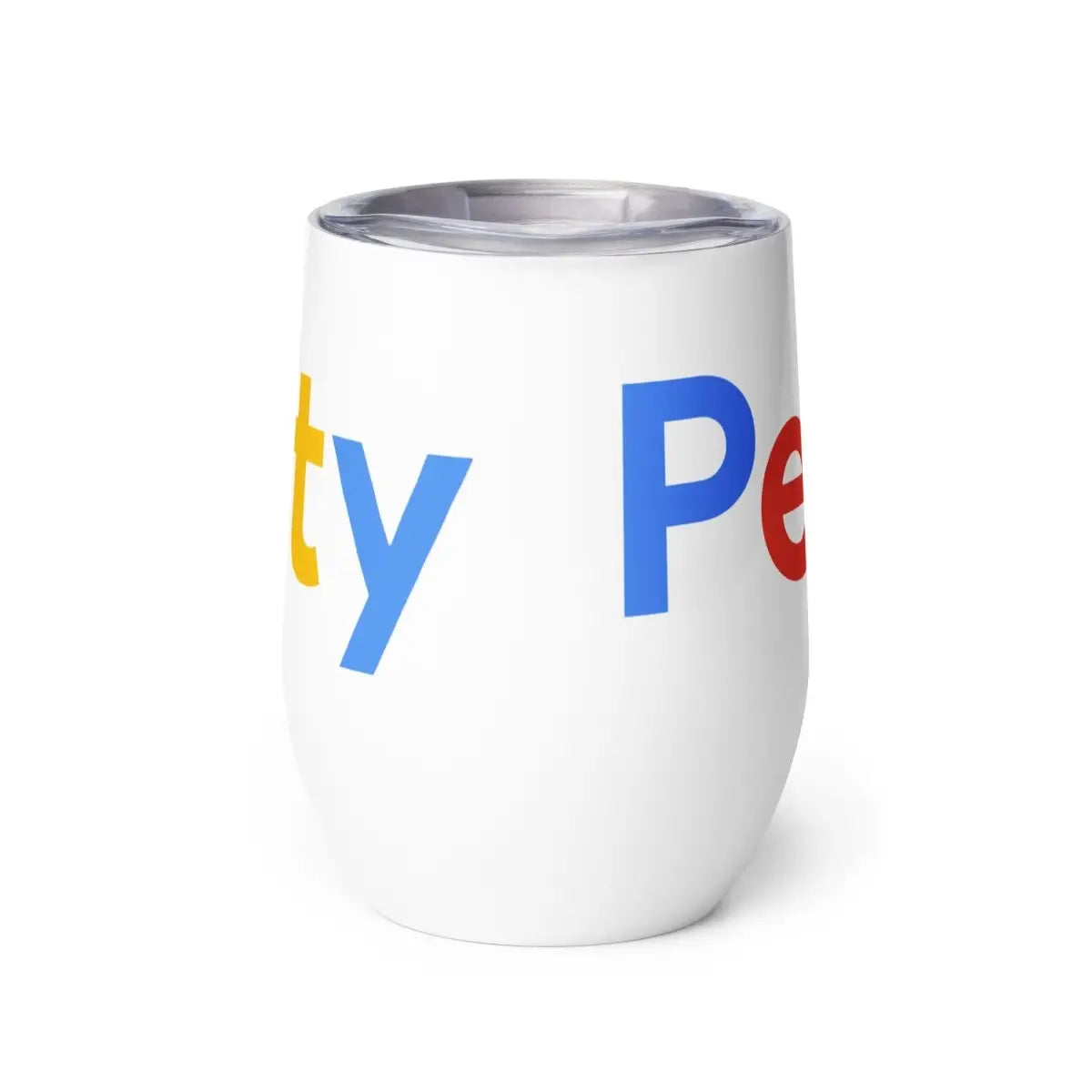 Perplexity Search Logo Wine Tumbler