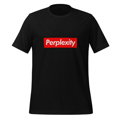 Perplexity Sign T-Shirt (unisex) - Black - AI Store