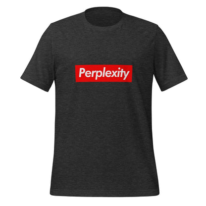 Perplexity Sign T-Shirt (unisex) - Dark Grey Heather - AI Store