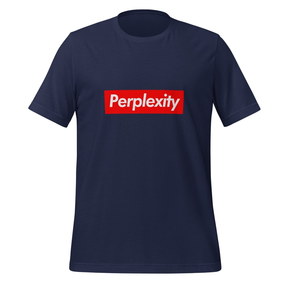 Perplexity Sign T-Shirt (unisex) - Navy - AI Store