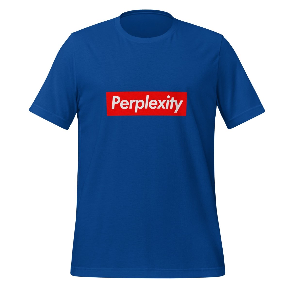 Perplexity Sign T-Shirt (unisex) - True Royal - AI Store