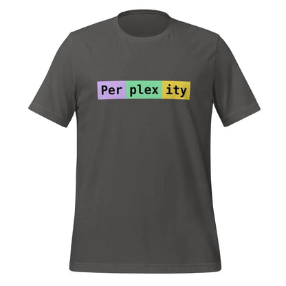 Perplexity Tokens T-Shirt (unisex) - Asphalt / M