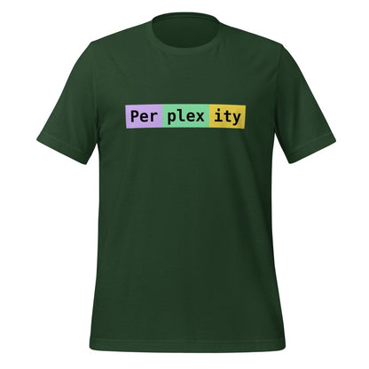 Perplexity Tokens T-Shirt (unisex) - Forest - AI Store