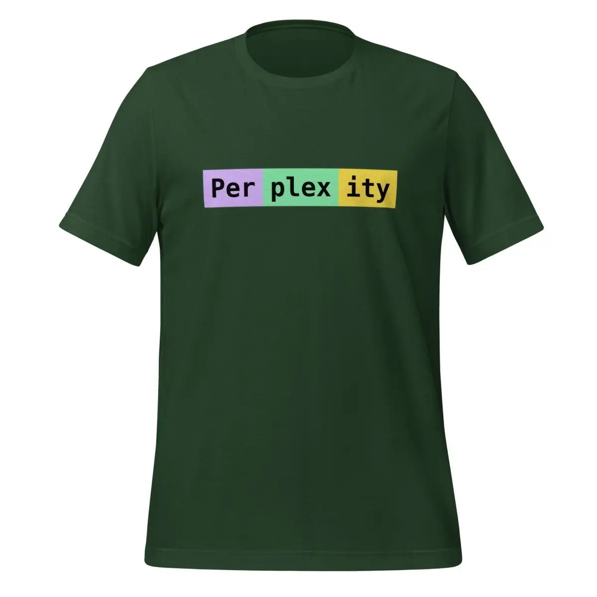 Perplexity Tokens T-Shirt (unisex) - Forest / M