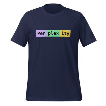 Perplexity Tokens T-Shirt (unisex) - Navy - AI Store