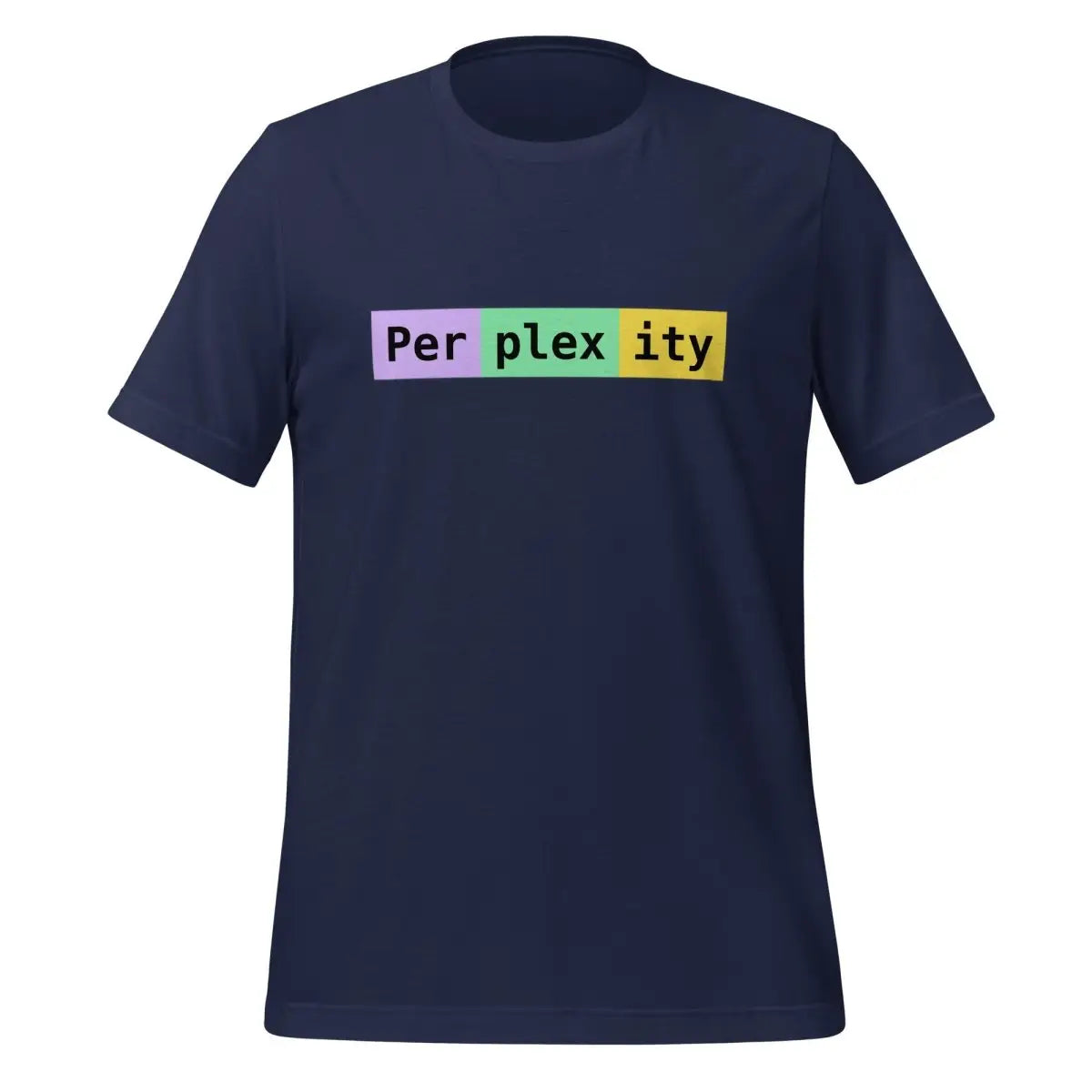 Perplexity Tokens T-Shirt (unisex) - Navy / M