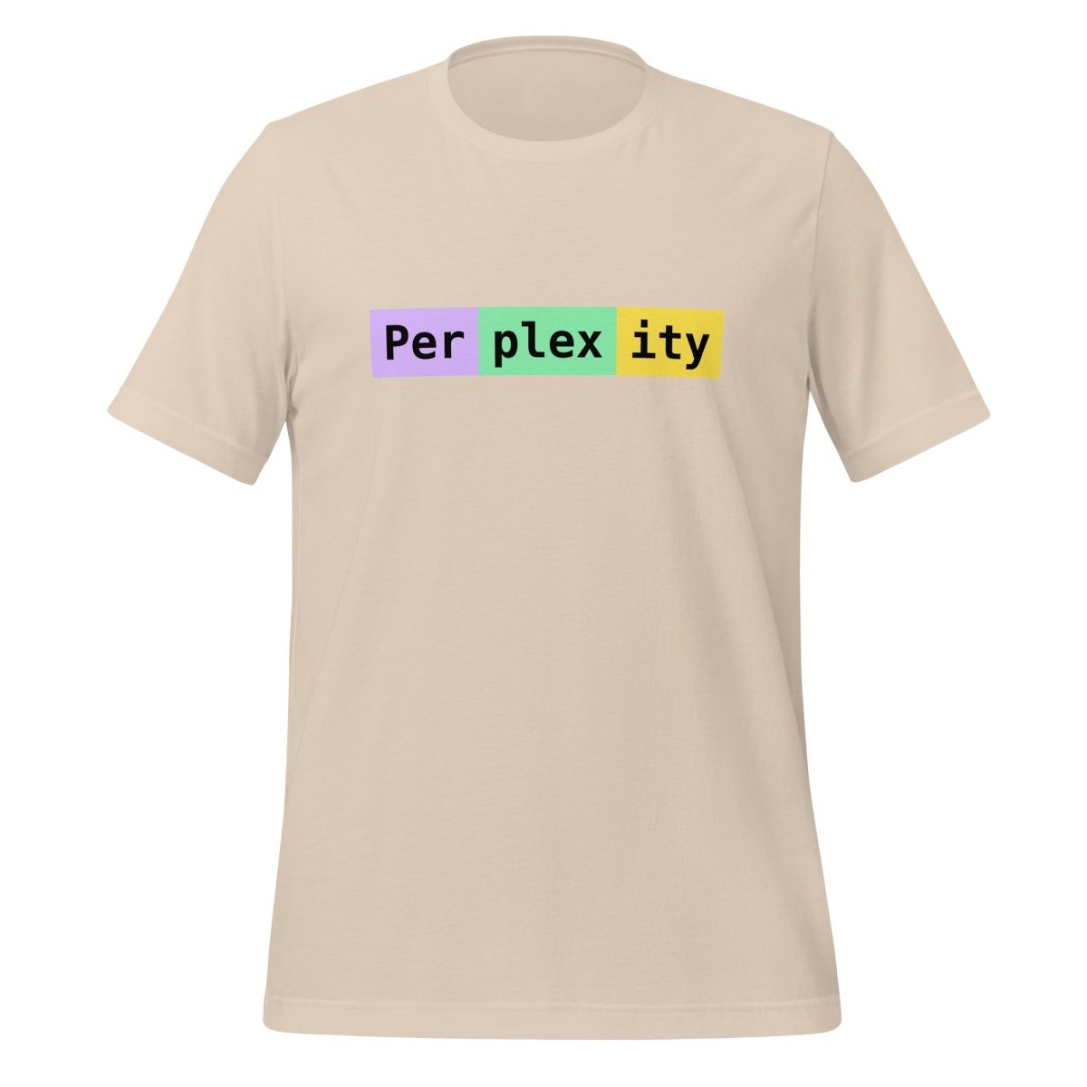 Perplexity Tokens T-Shirt (unisex) - Soft Cream - AI Store