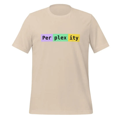 Perplexity Tokens T-Shirt (unisex) - Soft Cream / M