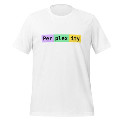 Perplexity Tokens T-Shirt (unisex) - White - AI Store