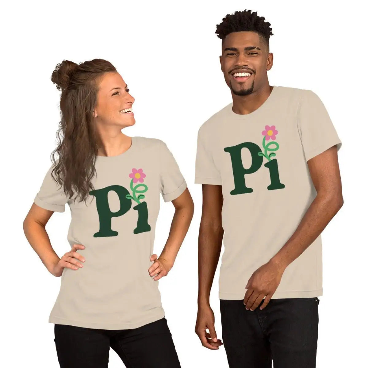 The Pi Flower T-shirt (unisex).