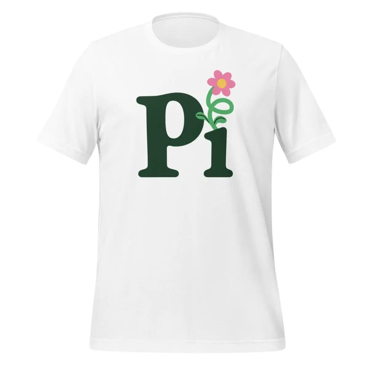 Pi Flower T-Shirt (unisex) - White / M