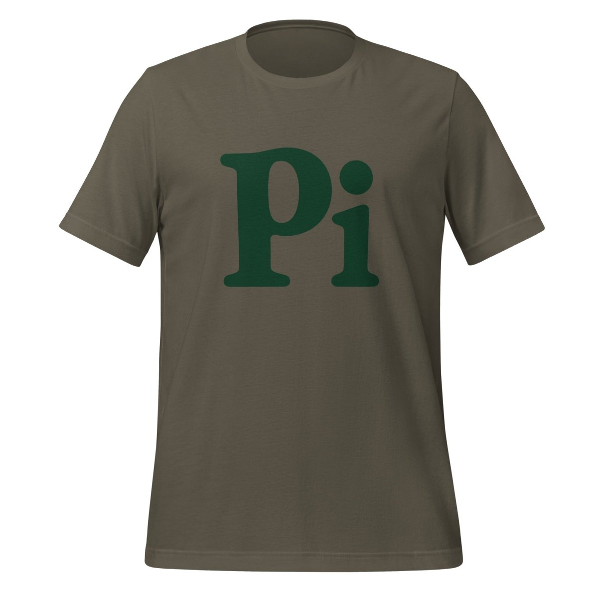 Pi T-Shirt (unisex) - Army - AI Store