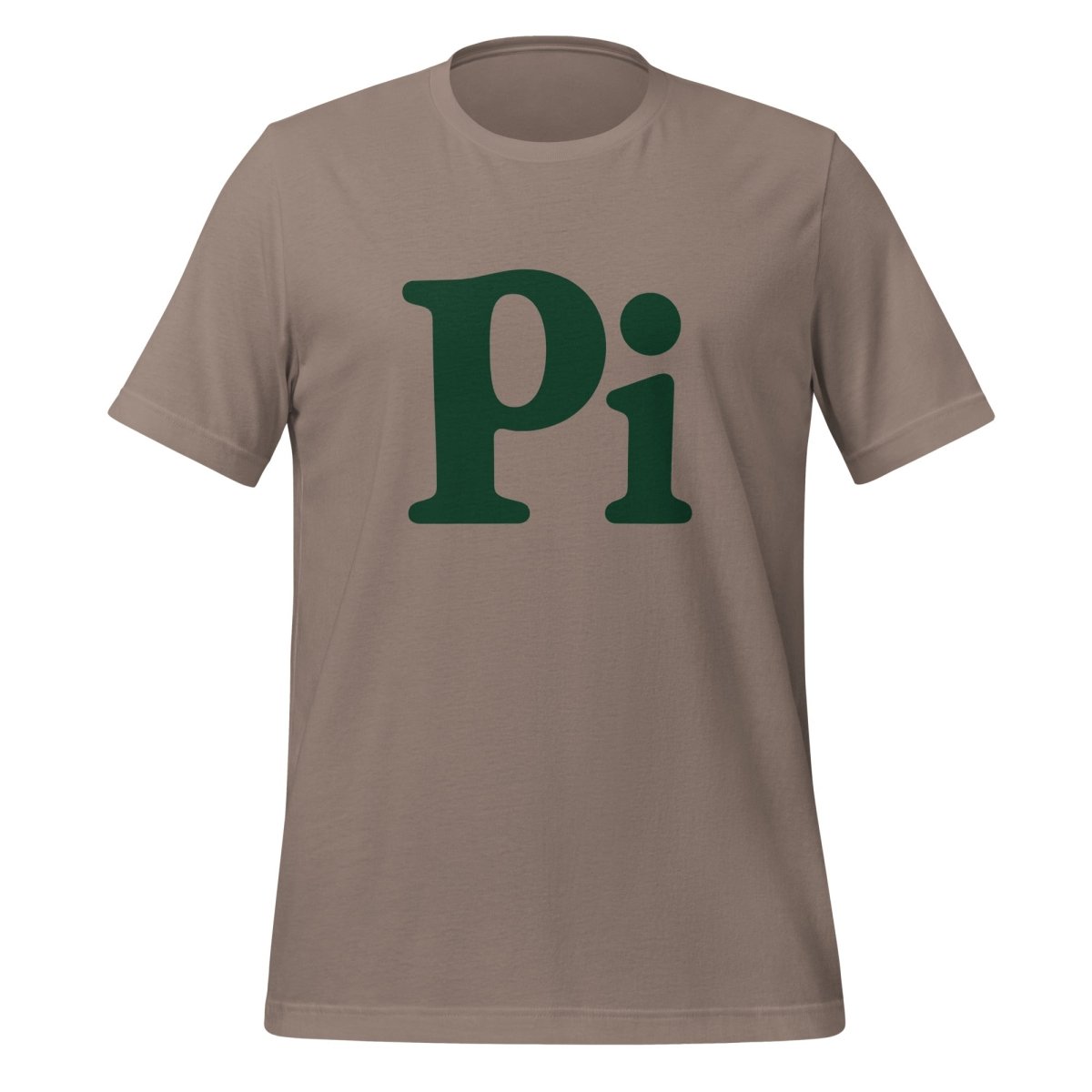 Pi T - Shirt (unisex) - Pebble - AI Store