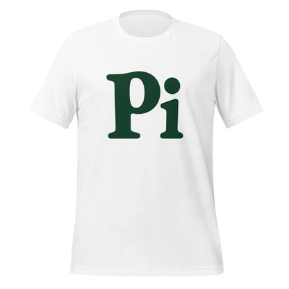 Pi T-Shirt (unisex) - White / M