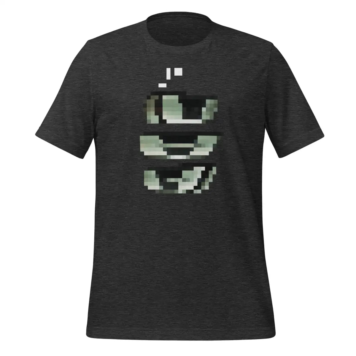 Pixelated People Carrier Concept T-Shirt 2 (unisex) - Dark Grey Heather / M