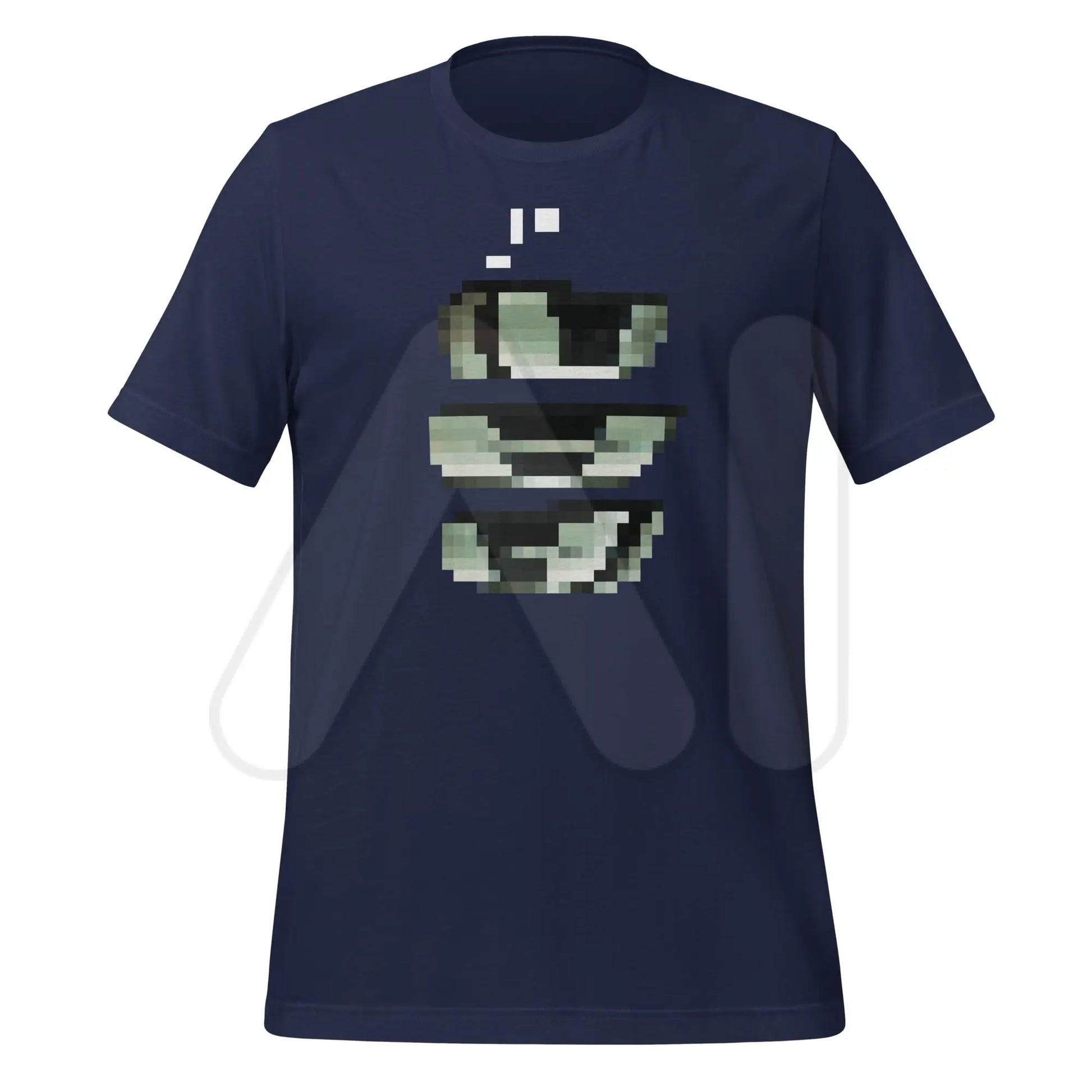 Pixelated People Carrier Concept T-Shirt 2 (unisex) - Navy / M