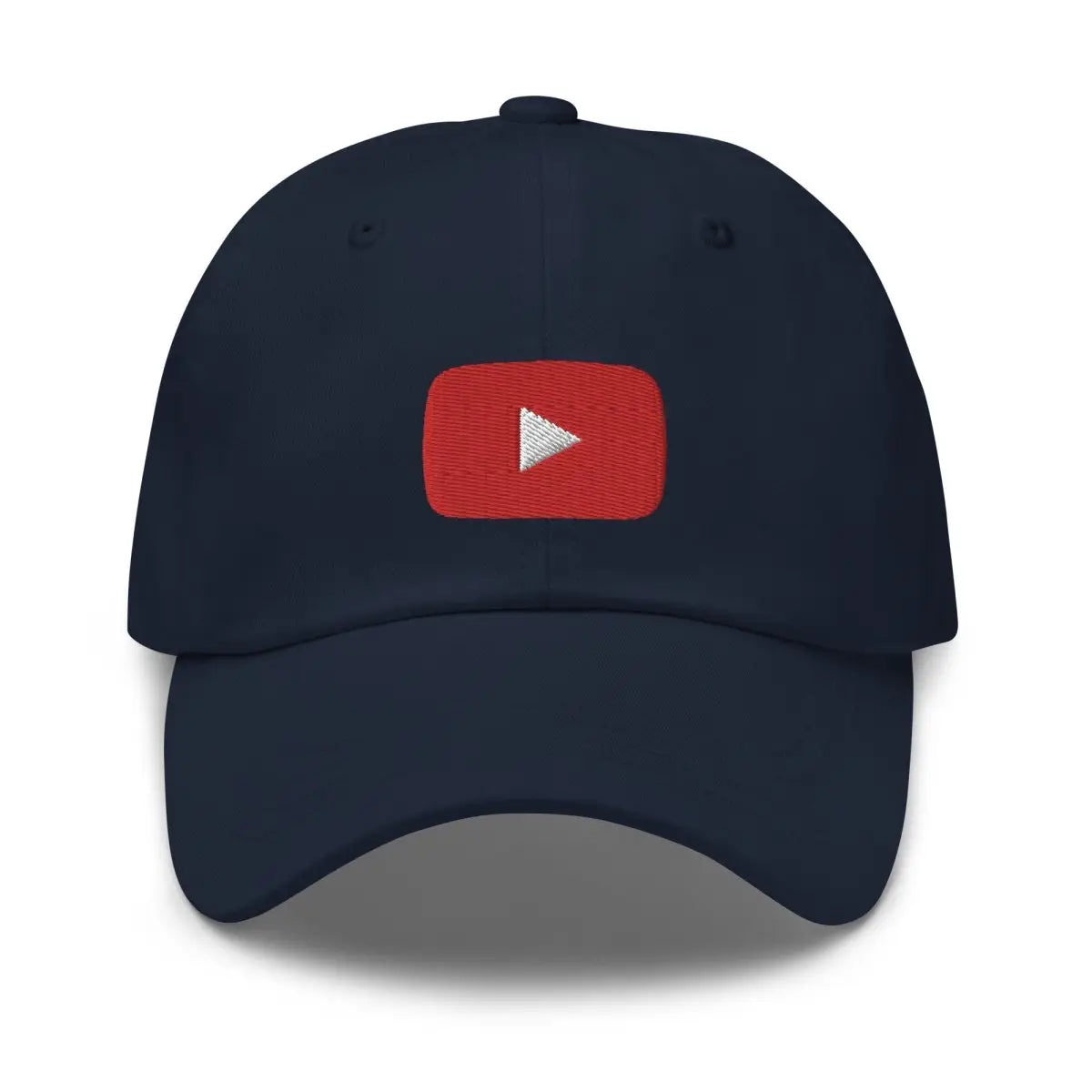 Play Button Cap - Navy