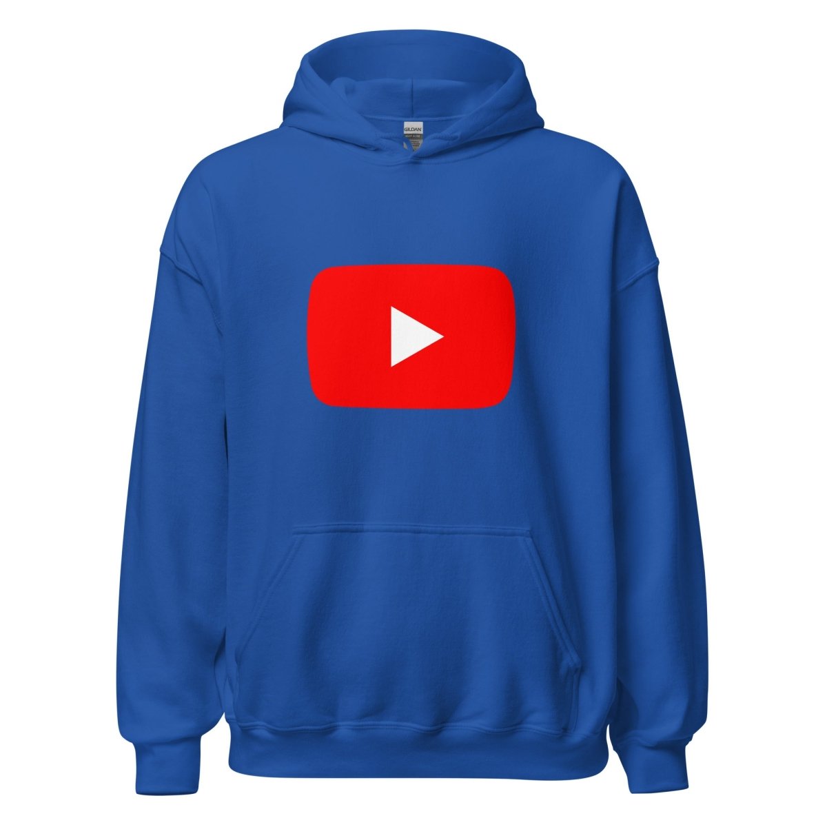 Play Button Hoodie (unisex) - Royal - AI Store