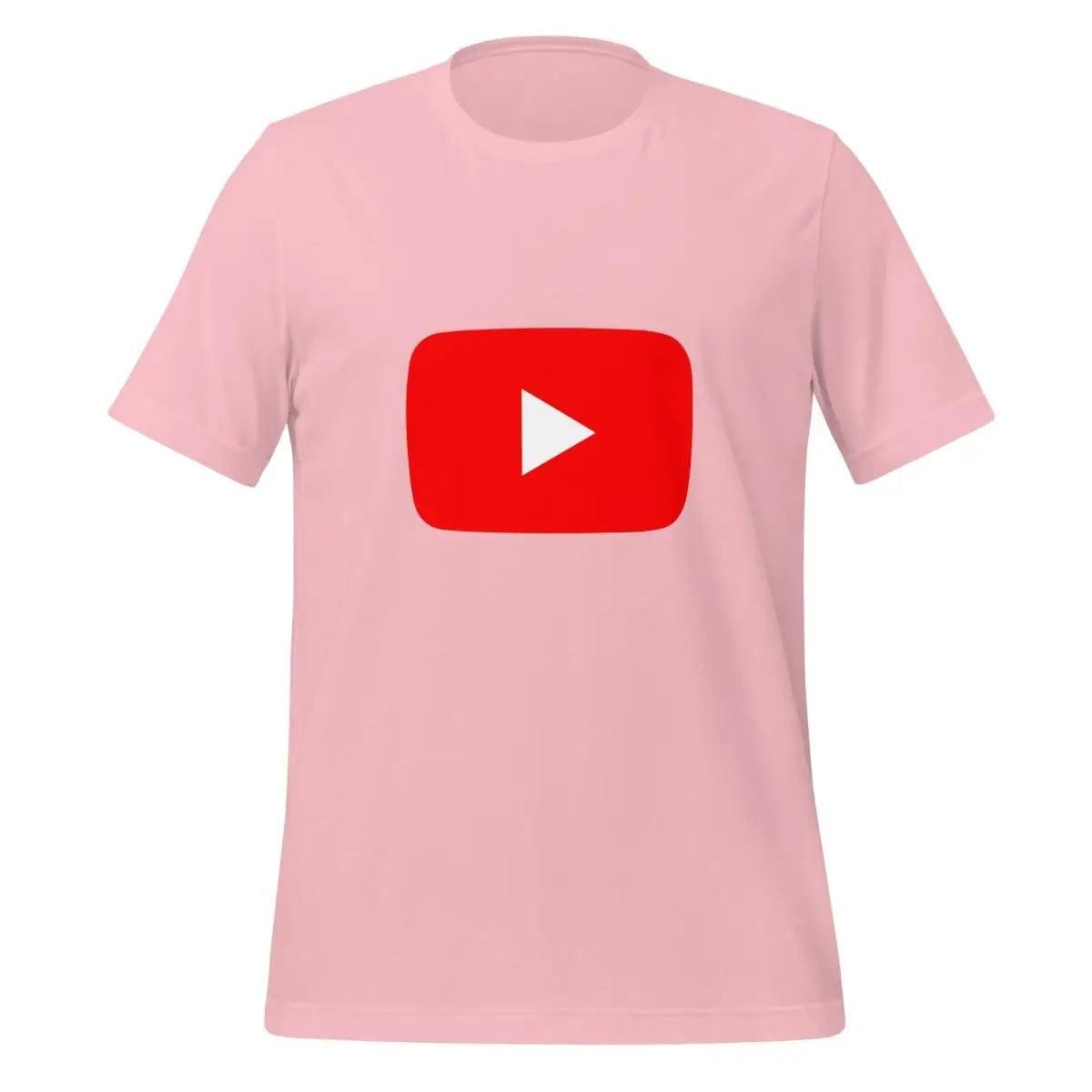 Play Button T-Shirt (unisex) - Pink / M