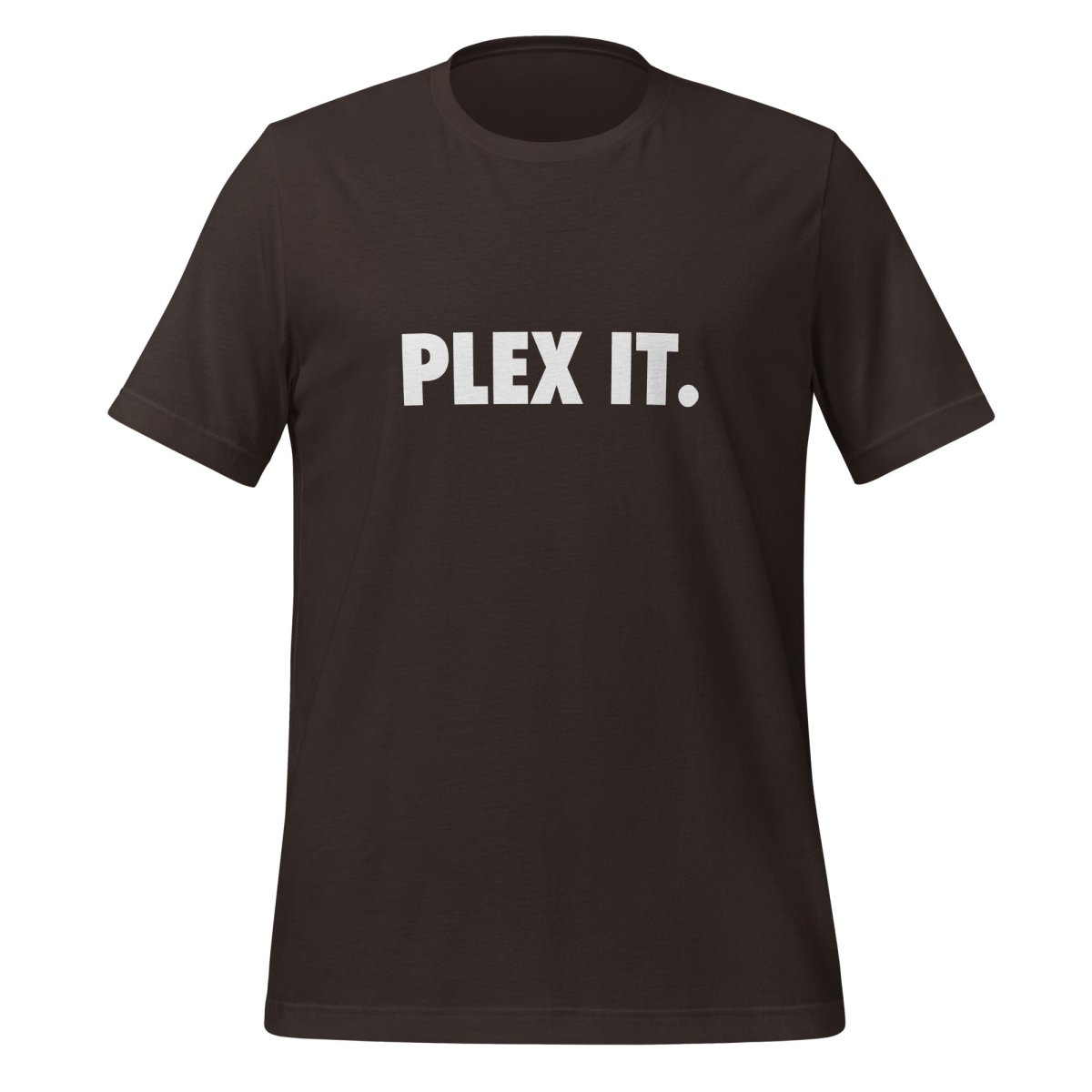 PLEX IT. T-Shirt (unisex) - Brown - AI Store