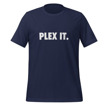 PLEX IT. T-Shirt (unisex) - Navy - AI Store