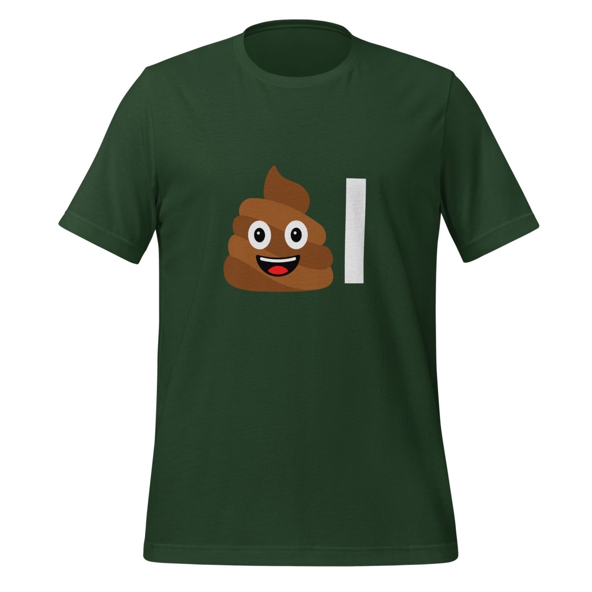 Poop Emoji AI T - Shirt (unisex) - Forest - AI Store